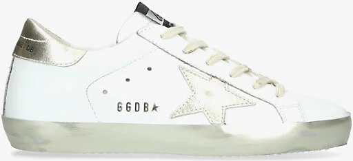 Womens Cream Comb Superstar E37 Logo-Print Leather Low-Top Trainers Eur 36 / 3 Uk Women