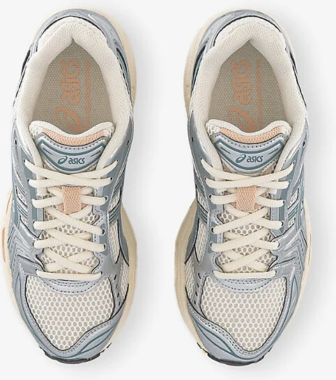 Womens Cream Ironclad Gel-Kayano 14 Mesh Low-Top Trainers 10 - Image 2