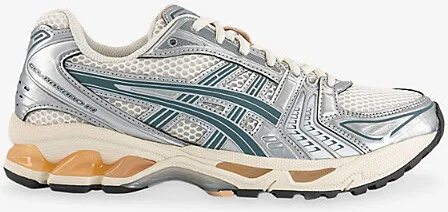 Womens Cream Ironclad Gel-Kayano 14 Mesh Low-Top Trainers 10
