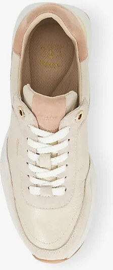 Womens Cream Leather Emotion Leather Low-Top Trainers Eur 39 / 6 Uk Women - Image 2