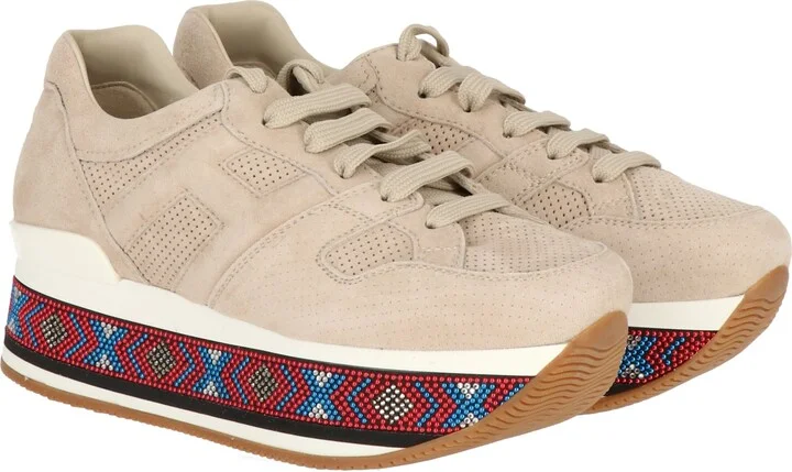 Womens Cream Sneaker