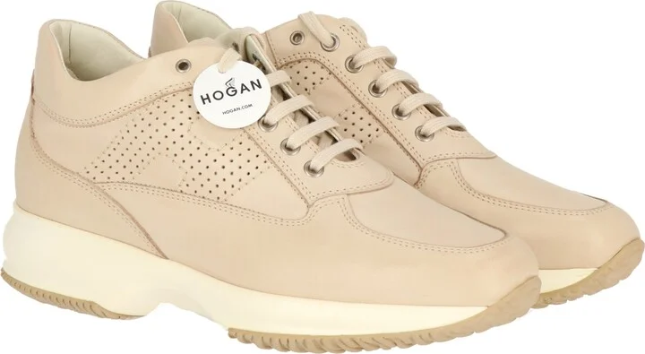 Womens Cream Sneaker