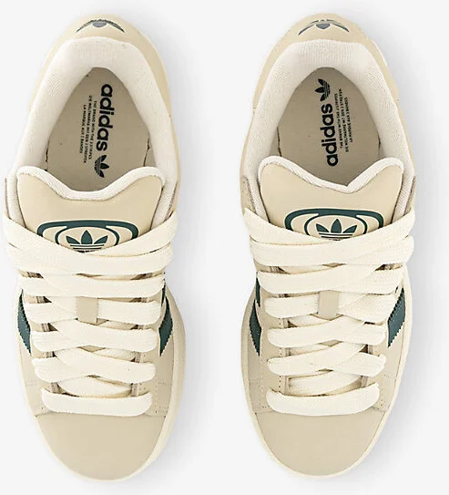 Womens Cream White Collegiate G Campus 00S Suede Low-Top Trainers Eur 37 / 4 Uk Women - Image 2