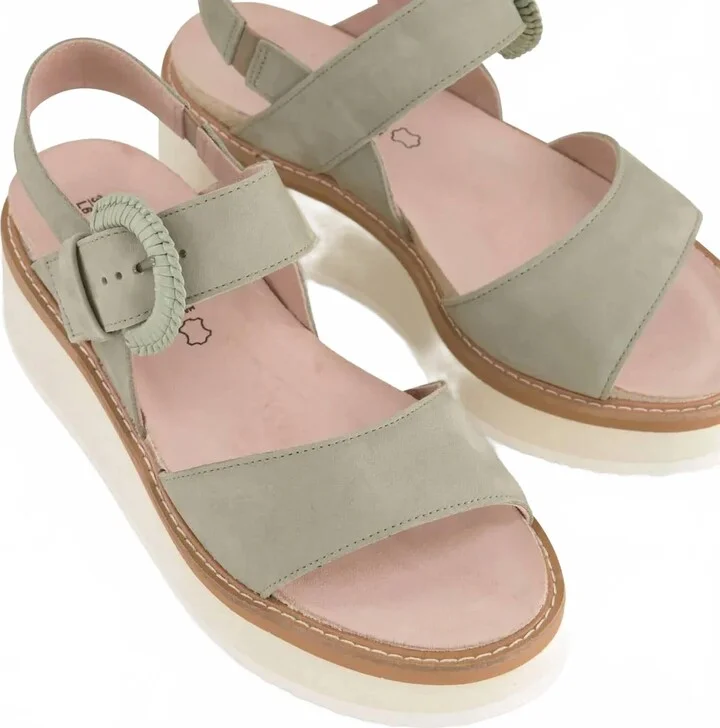 Women's Crepe Sandal In Sage