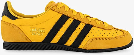 Womens Crew Yellow Black Gold M Japan Leather Low-Top Trainers 7