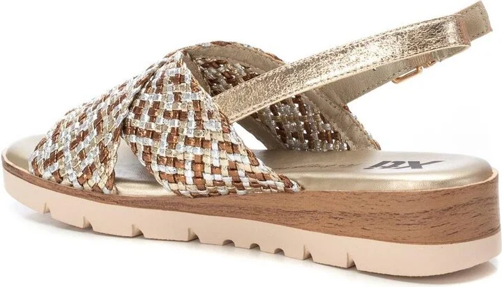 Women's Criss Cross Flat Sandals By Xti - Image 8