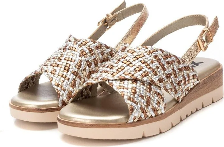 Women's Criss Cross Flat Sandals By Xti - Image 9