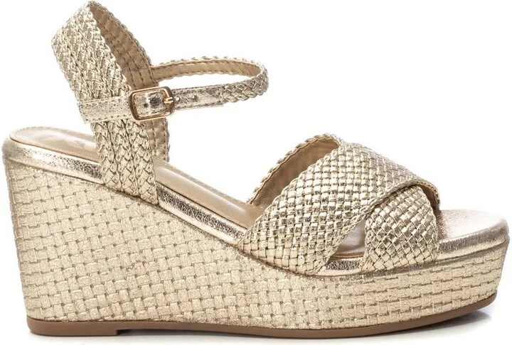 Women's Criss Cross Wedge Sandals By Xti