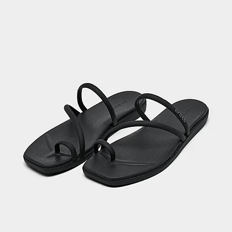 Women's Crocs Miami Metallic Toe Loop Sandals - Image 4