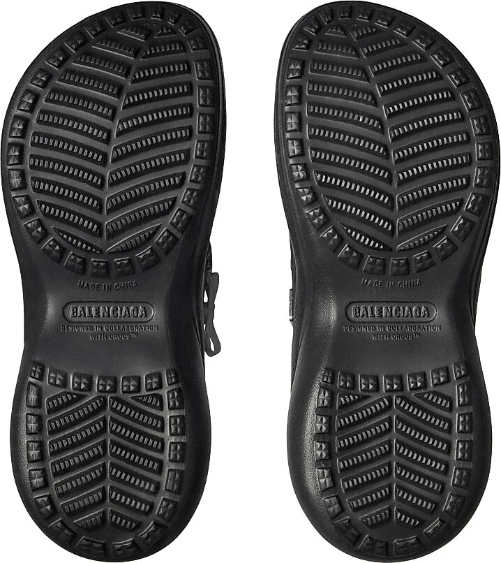 Women's Crocs Thong Jibbitz - Black - Size 8 - Image 6