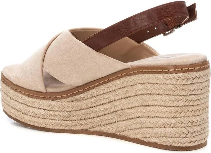 Women's Crossed Espadrille Sandals Refresh By Xti - Image 4