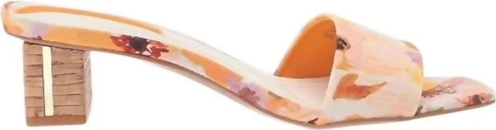 Women's Cruella Squared Toe Sandals In Melon Fb