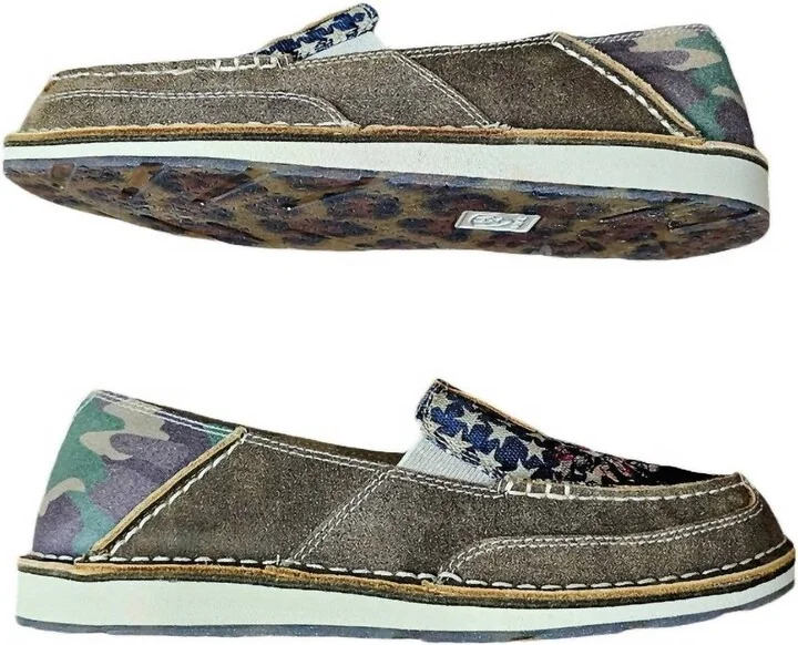 Women's Cruiser American Cowboy Slip On Shoes In Brown