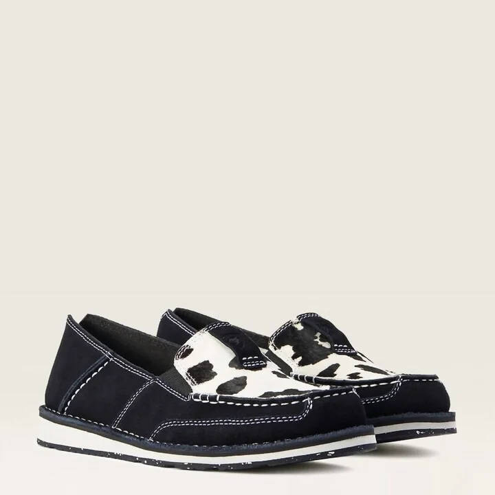 Women's Cruiser Shoes In Black/white