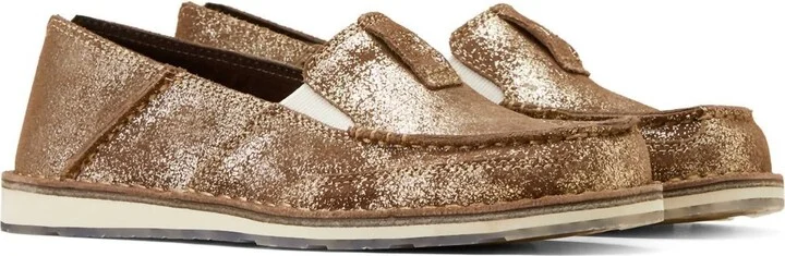 Women's Cruiser Shoes In Metallic_Antique