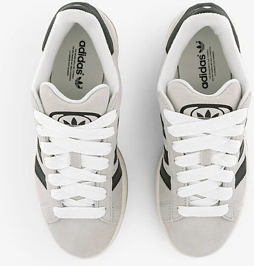 Womens Crystal White Black Off Campus 00S Suede Low-Top Trainers Eur 37 / 4 Uk Women - Image 2