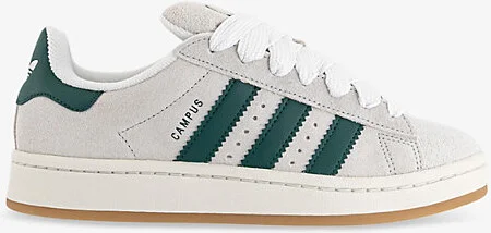 Womens Crystal White Collegiate Campus 00S Suede Low-Top Trainers Eur 36 / 3 Uk Women