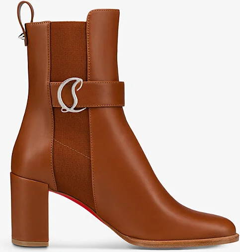 Womens Cuoio Cl Chelsea Booty 70 Calf Leather Boots Eur 38.5 / 5.5 Uk Women