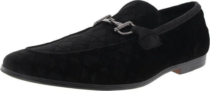 Womens Cushioned Footbed Velvet Loafers