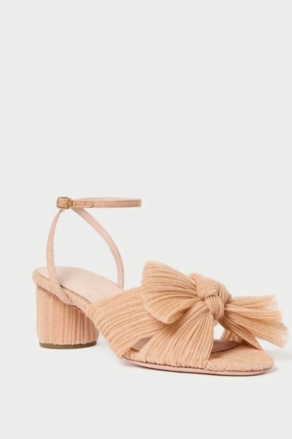 Women's Dahlia Knot Mule In Glitter Beauty