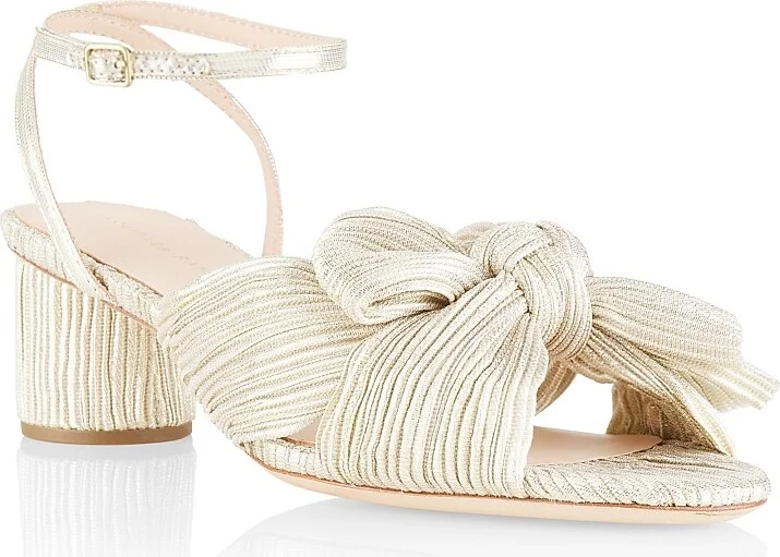 Women's Dahlia Knotted Sandals - Gold - Size 5 - Image 7