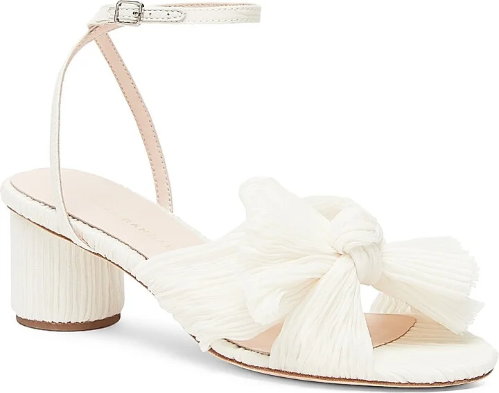 Women's Dahlia Knotted Sandals - Pearl - Size 5 - Image 2