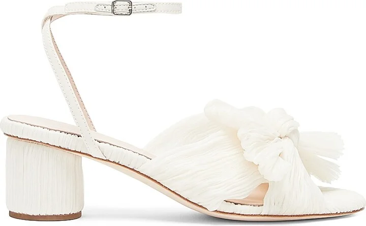 Women's Dahlia Knotted Sandals - Pearl - Size 5