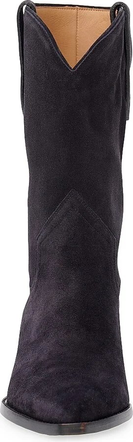 Women's Dahope Suede Boots - Faded Black - Size 5 - Image 3