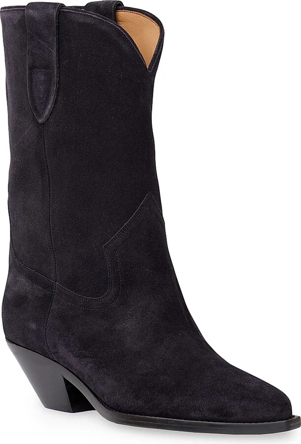 Women's Dahope Suede Boots - Faded Black - Size 5
