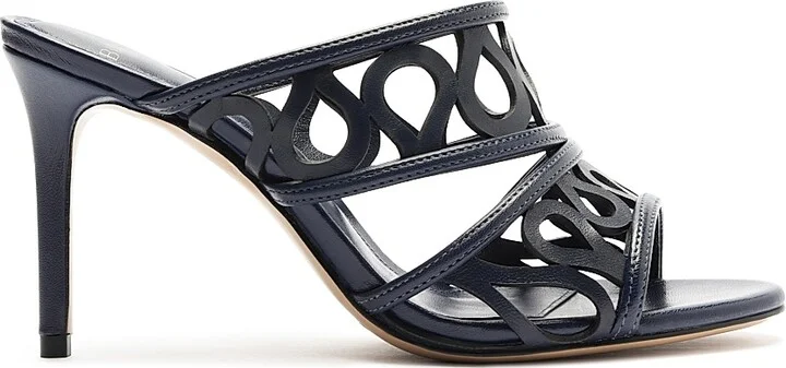 Women's Dakota 80MM Leather Sandals - Oceana - Size 6.5