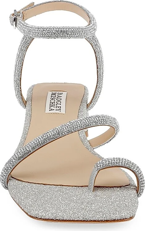 Women's Dakotah Leather Sandals - Silver - Size 6 - Image 4