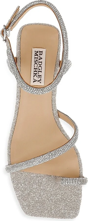 Women's Dakotah Leather Sandals - Silver - Size 6 - Image 5