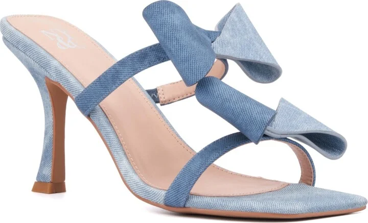 Blue Denim Pu