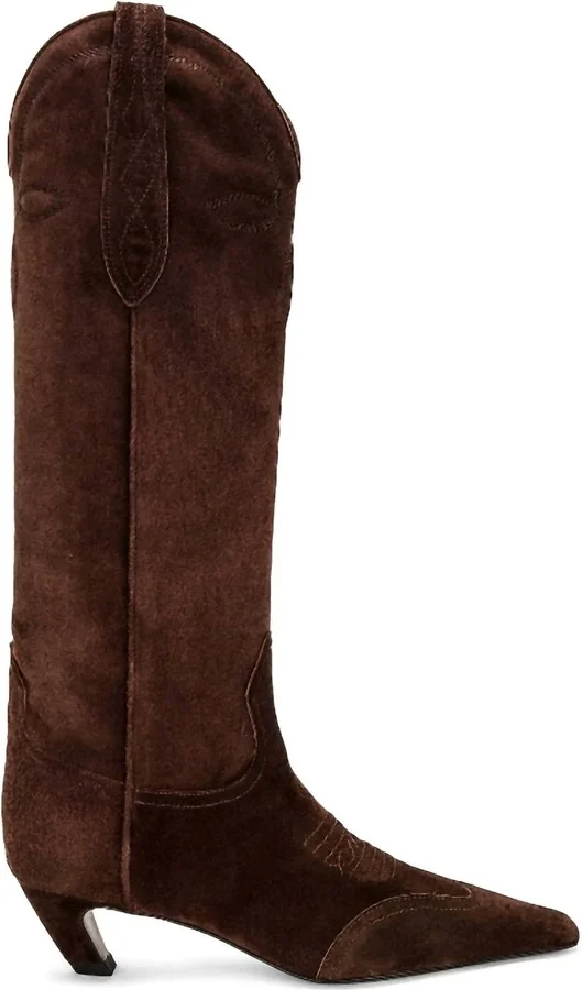 Women's Dallas Knee High Boot In Coffee