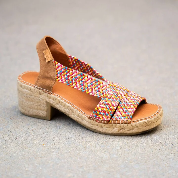 Women's Dalyn Sandal In Multi Color Print