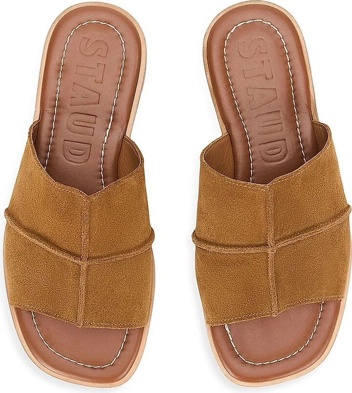 Women's Daniella Suede Sandals - Tan - Size 5 - Image 4