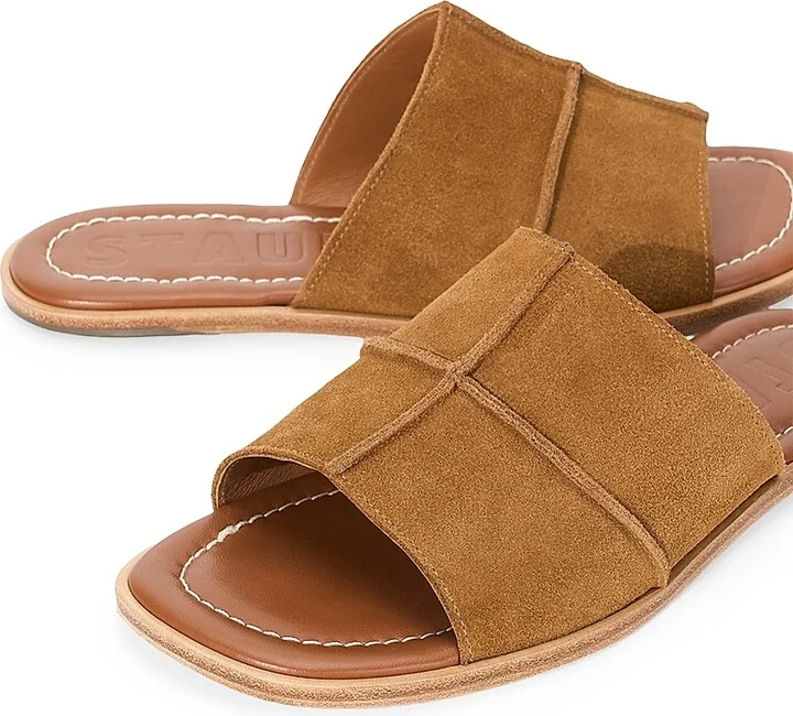 Women's Daniella Suede Sandals - Tan - Size 5 - Image 5