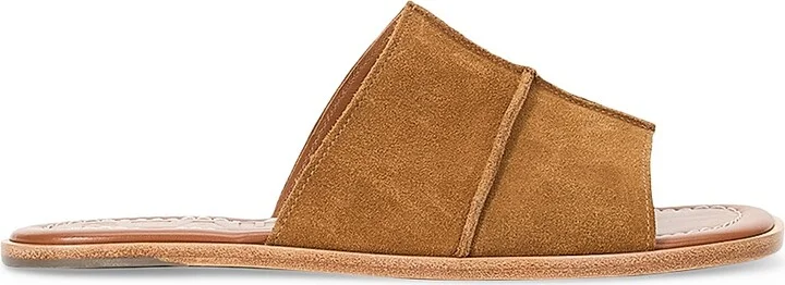 Women's Daniella Suede Sandals - Tan - Size 5