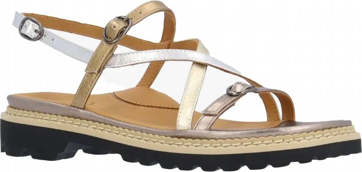 Women's Danilo Sandal In Metallic Multi Napa