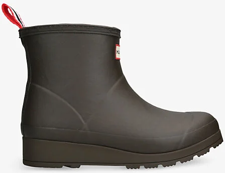 Womens Dark Brown Original Insulated Rubber Wellington Boots Eur 36 / 3 Uk Women