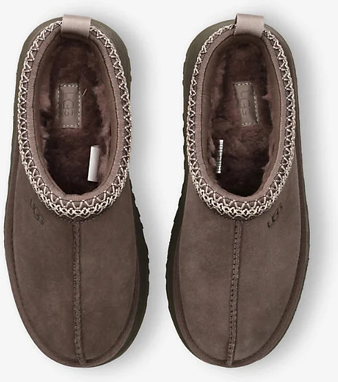 Womens Dark Brown Tazz Suede Slippers Eur 40 / 7 Uk Women - Image 2