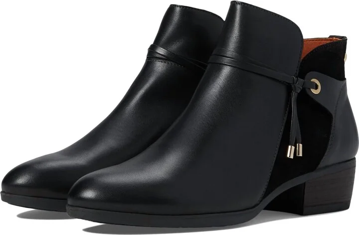 Women's Daroca Ankle Boot With Straps In Black