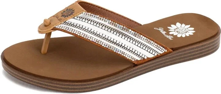 Women's Datha Flip Flop Sandal In White