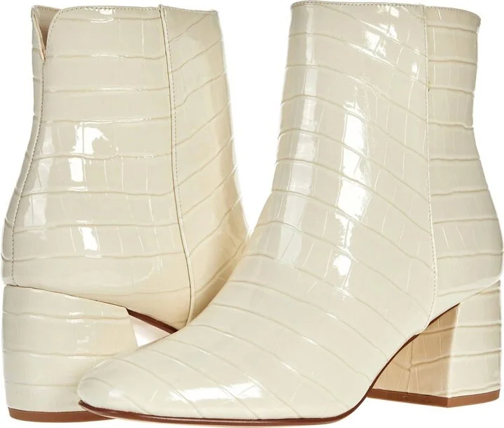 Women's Davinna Bootie In Cream Glas Croc