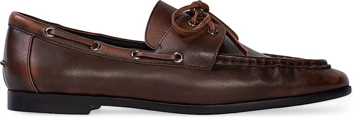 Women's Davy Boatshoe Loafers - Coffee Leather - Size 5