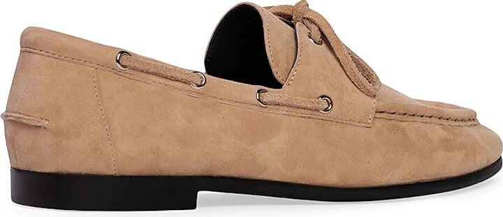 Women's Davy Suede Boat Shoes - Tobacco Suede - Size 5 - Image 9