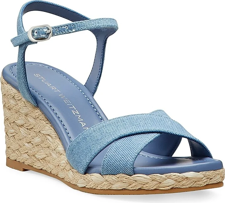 Women's Dayna 65MM Espadrille Wedge Sandals - Washed Natural - Size 5.5 - Image 2