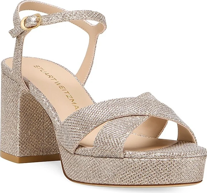 Women's Dayna 80MM Platform Sandals - Poudre - Size 5 - Image 2