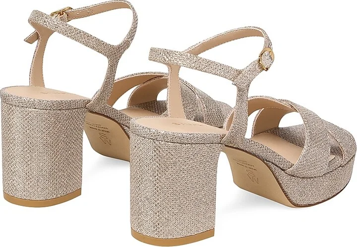 Women's Dayna 80MM Platform Sandals - Poudre - Size 5 - Image 3