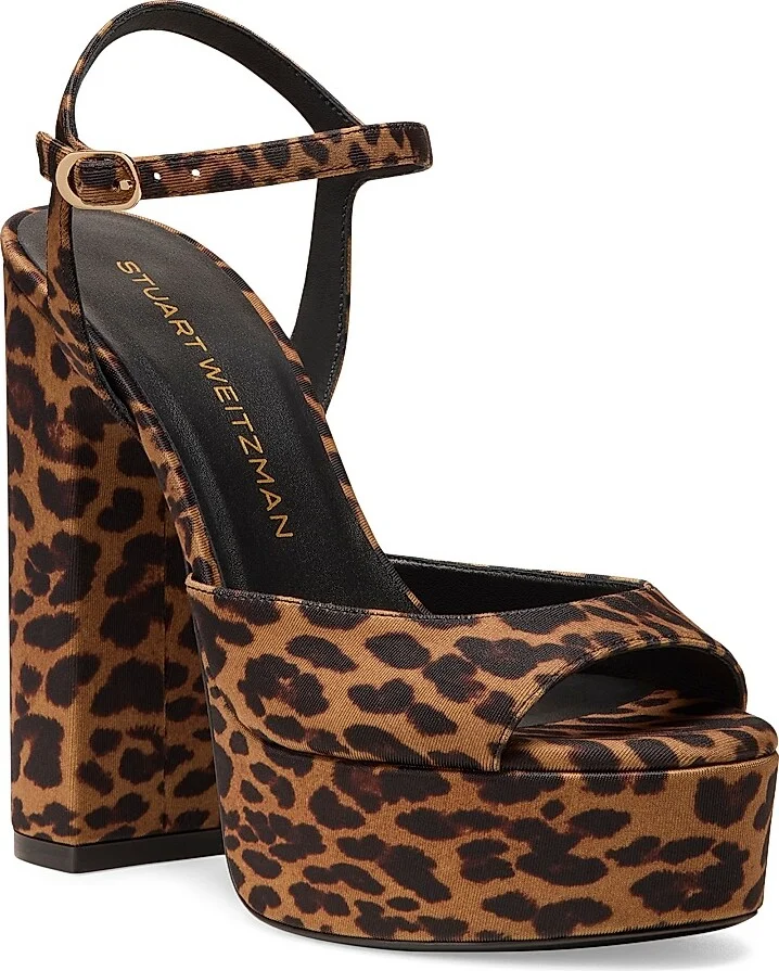 Women's Dayna Boost 130MM Leopard Platform Sandals - Classic - Size 10 - Image 2